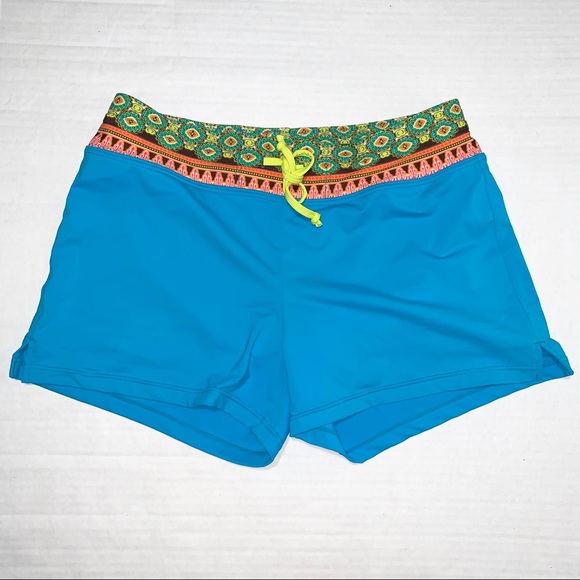 Athleta Pants - Athleta Size S Bright Blue Fitness Workout Shorts